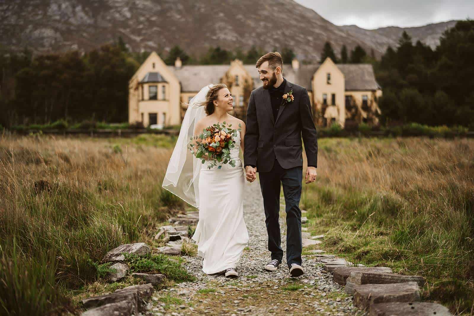 couples at manor hones eloping in Ireland